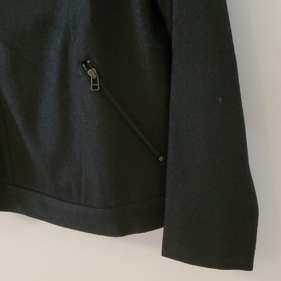 Philippe Dubuc Black wool sweater, size Small - Picture 3 of 4